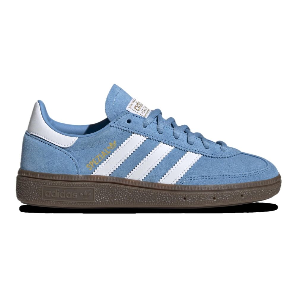 adidas Unisex Handball Spezial J Light blueFtwr White/GUM5 4.5 Big Kid
